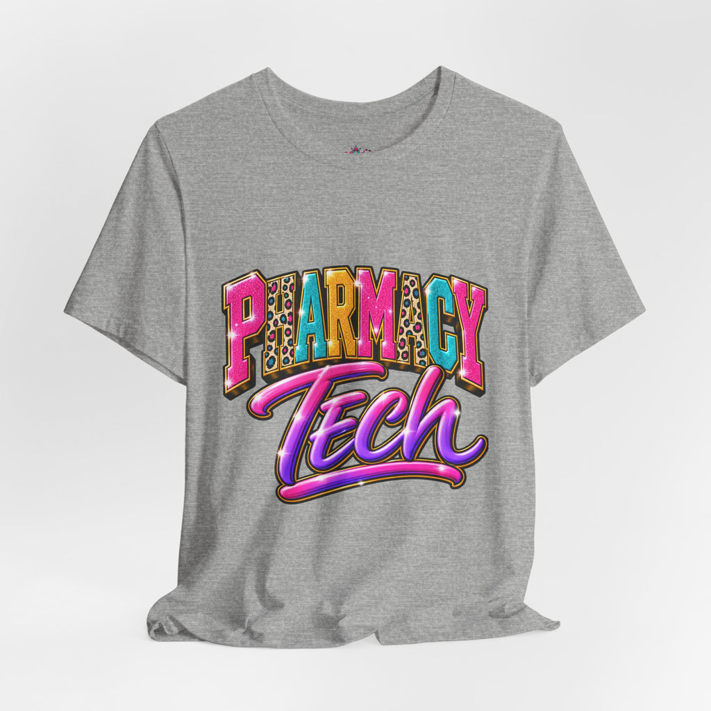 Pharmacy Tech Colorful Graphic Tee