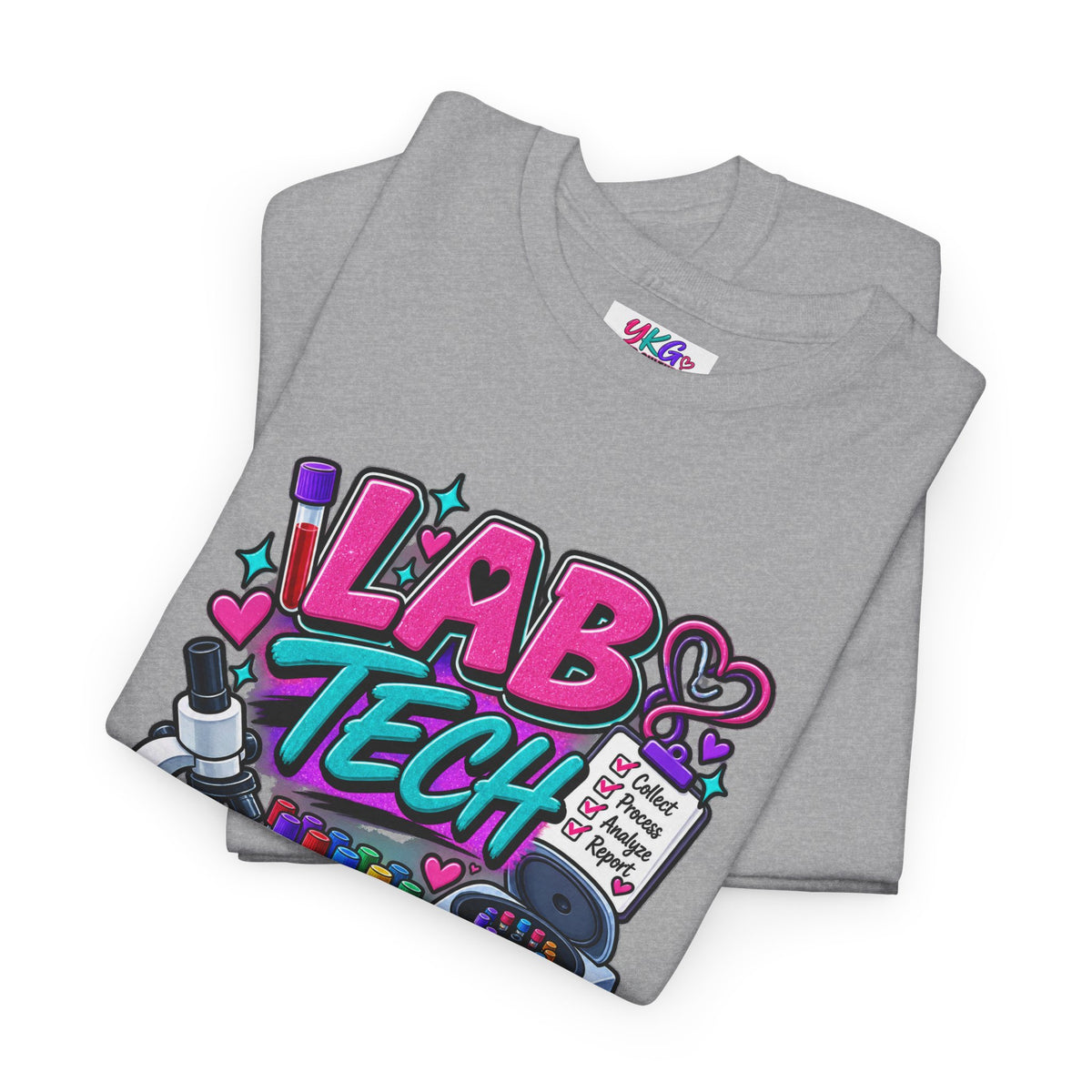 Lab Tech T-Shirt — “Lab Tech: Small Samples, Big Answers” Graphic Tee
