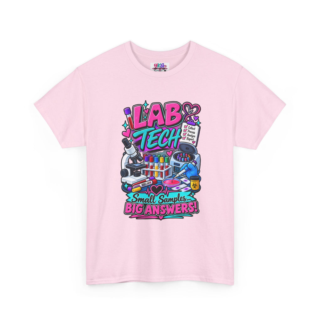 Lab Tech T-Shirt — “Lab Tech: Small Samples, Big Answers” Graphic Tee