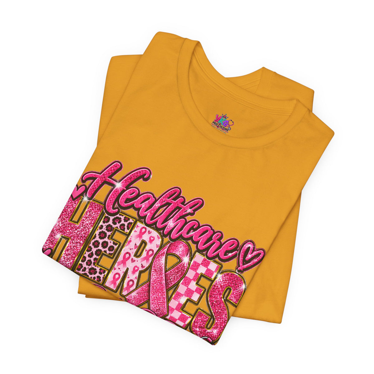 Breast Cancer Awareness Healthcare Heroes Tee — "Together We Fight" Pink Ribbon Shirt