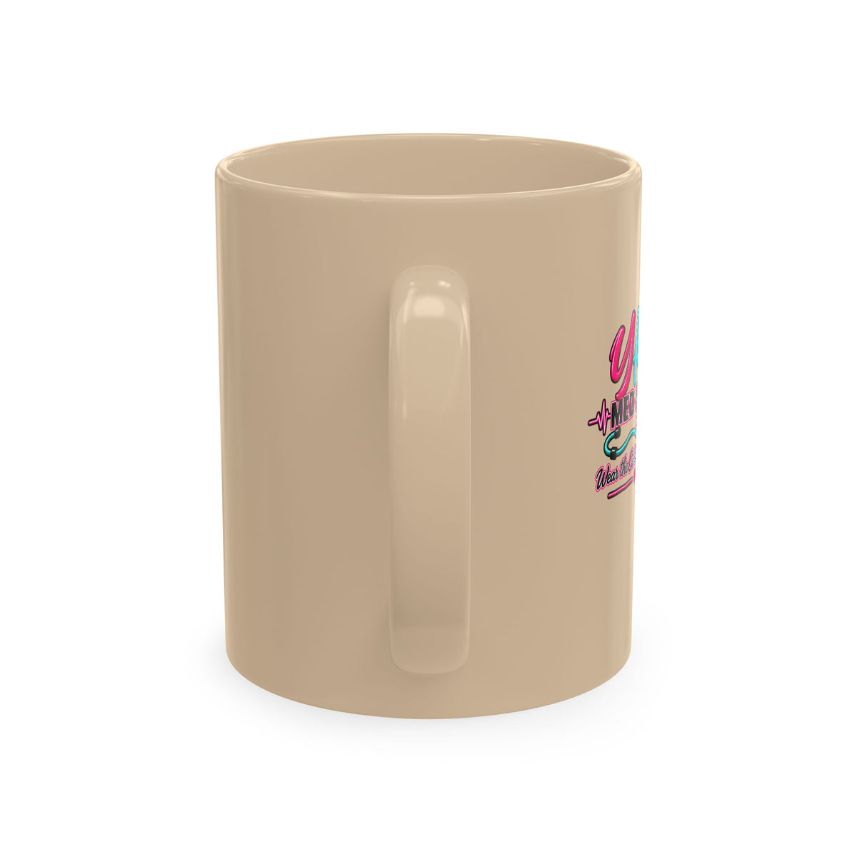 Grateful Thankful Blessed Nurse Mug — Floral Stethoscope Ceramic Coffee Cup