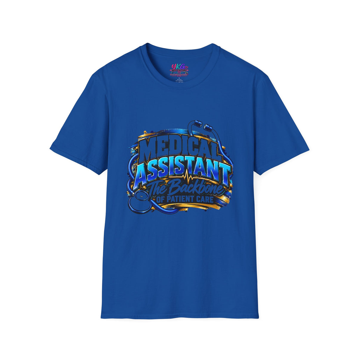 Medical Assistant T-Shirt — "The Backbone of Patient Care" Appreciation Tee