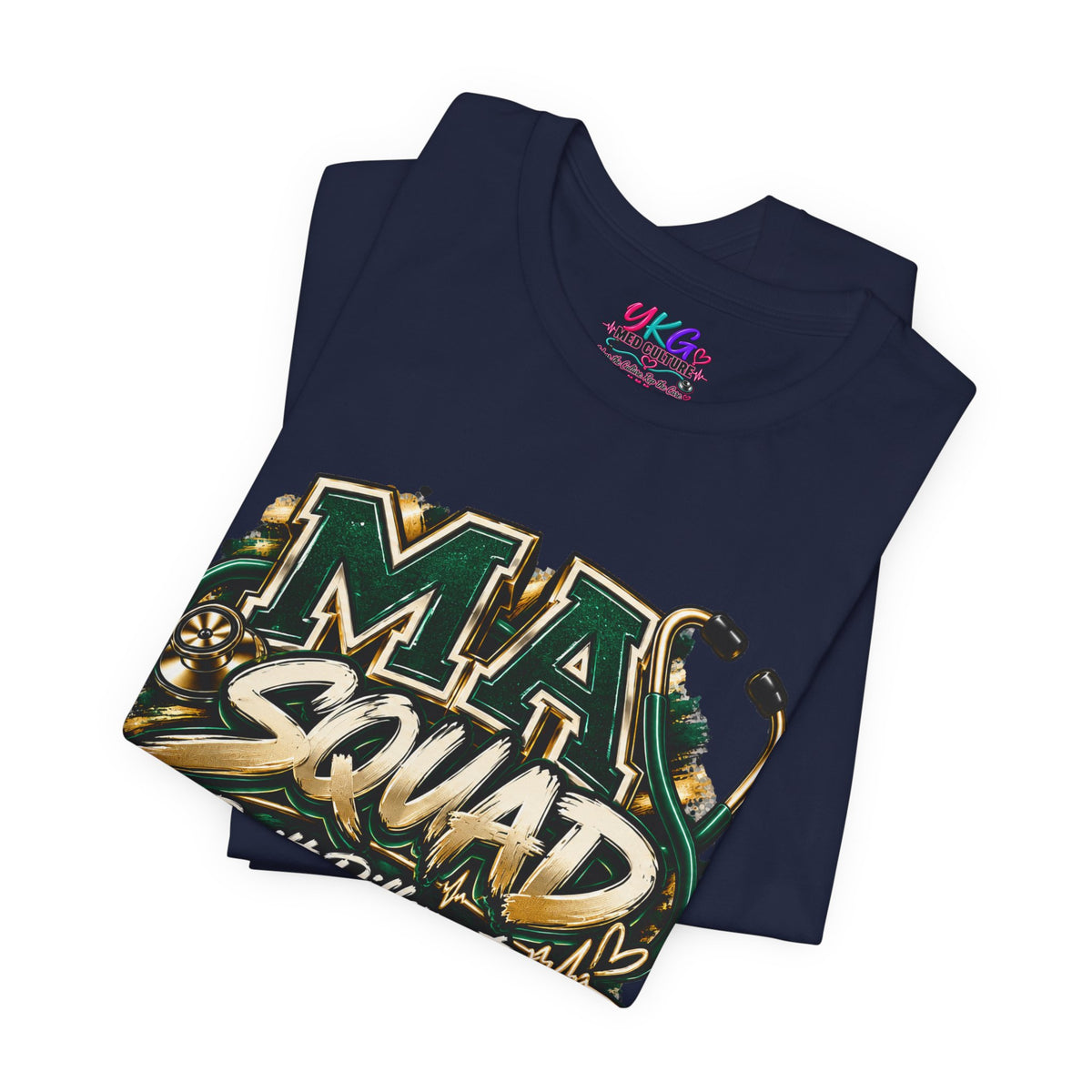 MA Squad 'Built Different' T‑Shirt — Thank You For Showing Up Graphic Tee