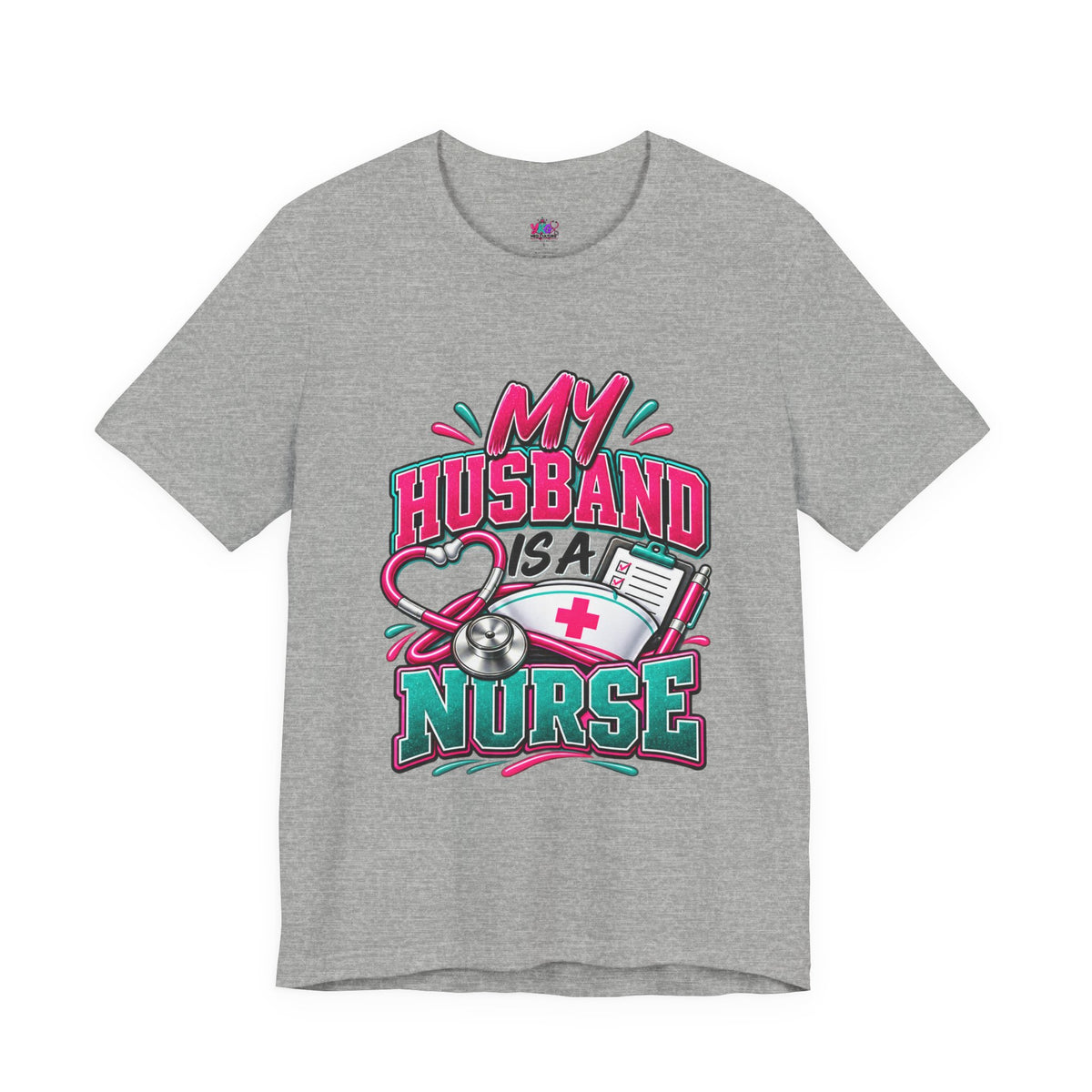 My Husband Is A Nurse Tee — Free Medical Advice Graphic T-Shirt