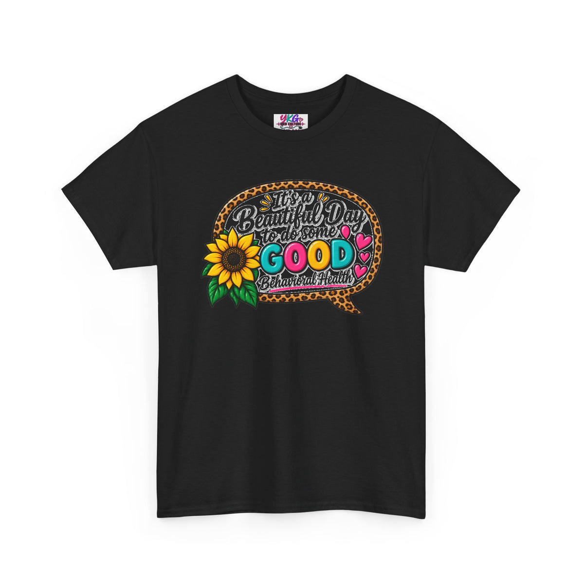 It's a Beautiful Day T‑Shirt — "Do Some Good" Floral Positive Vibes Tee
