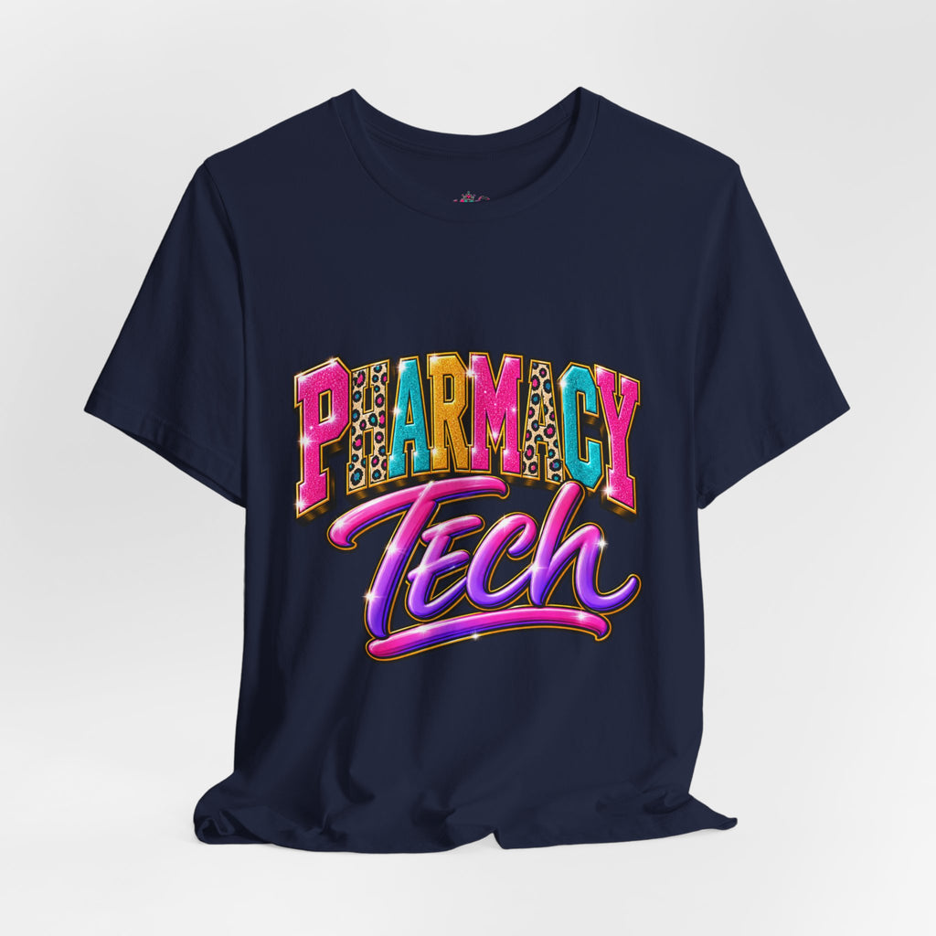 Pharmacy Tech Colorful Graphic Tee