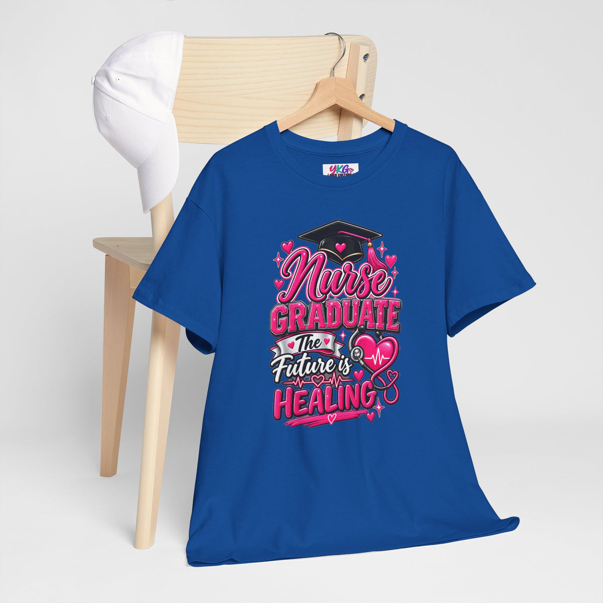 Nurse Graduate Tee – “The Future’s Healing” Graduation Nurse Shirt