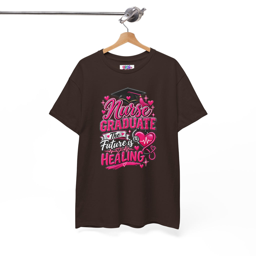 Nurse Graduate Tee – “The Future’s Healing” Graduation Nurse Shirt