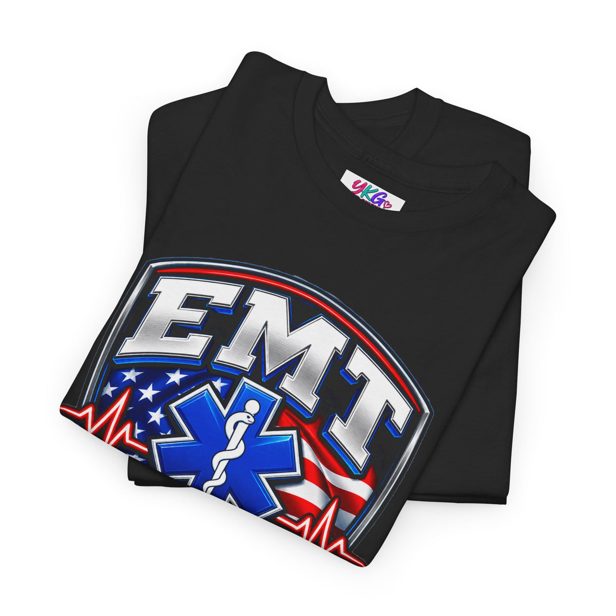 EMT Lives Tee — "Serve • Support • Save" EMS Shield Shirt