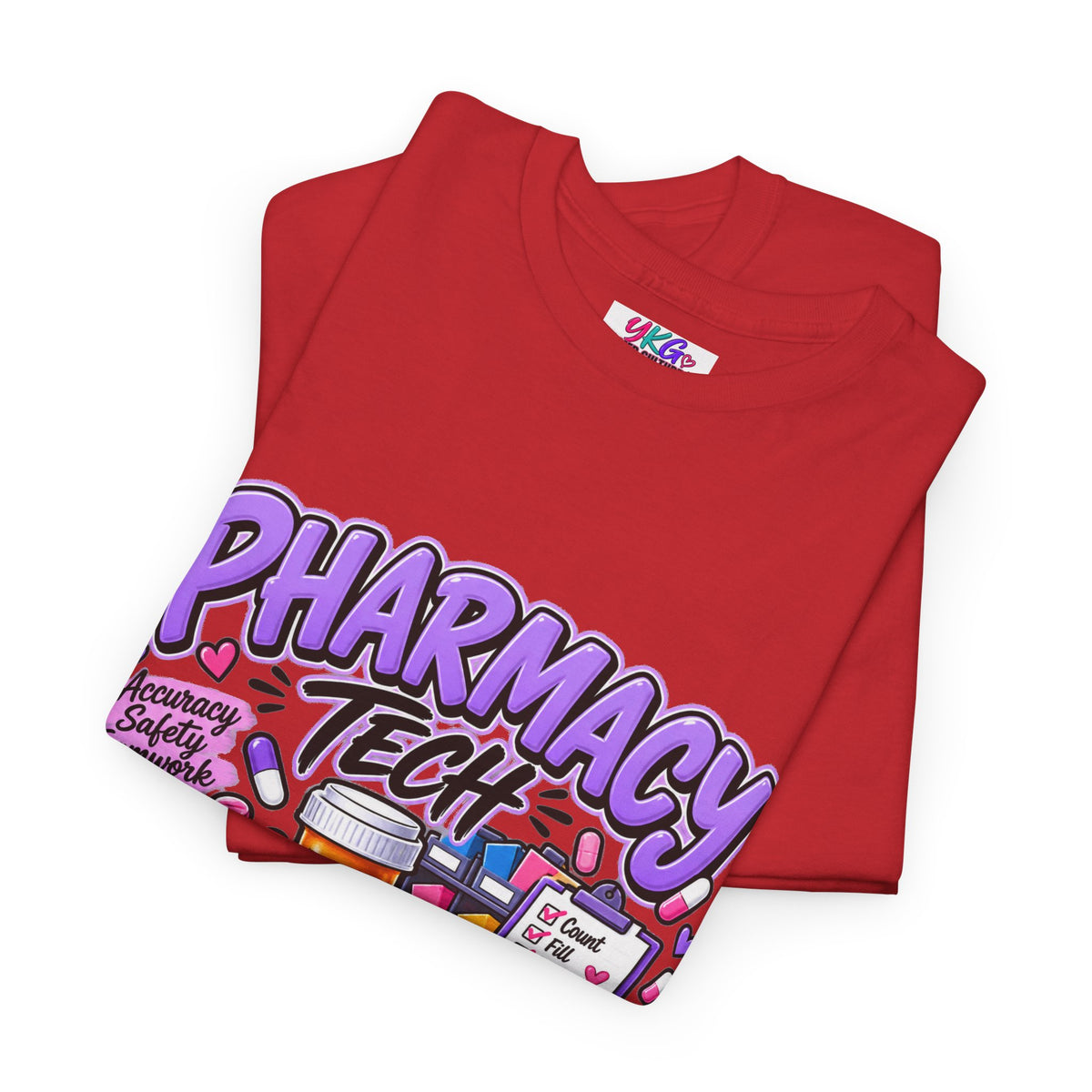 Pharmacy Tech Big Impact T-Shirt — Cute Pharmacy Technician Graphic Tee