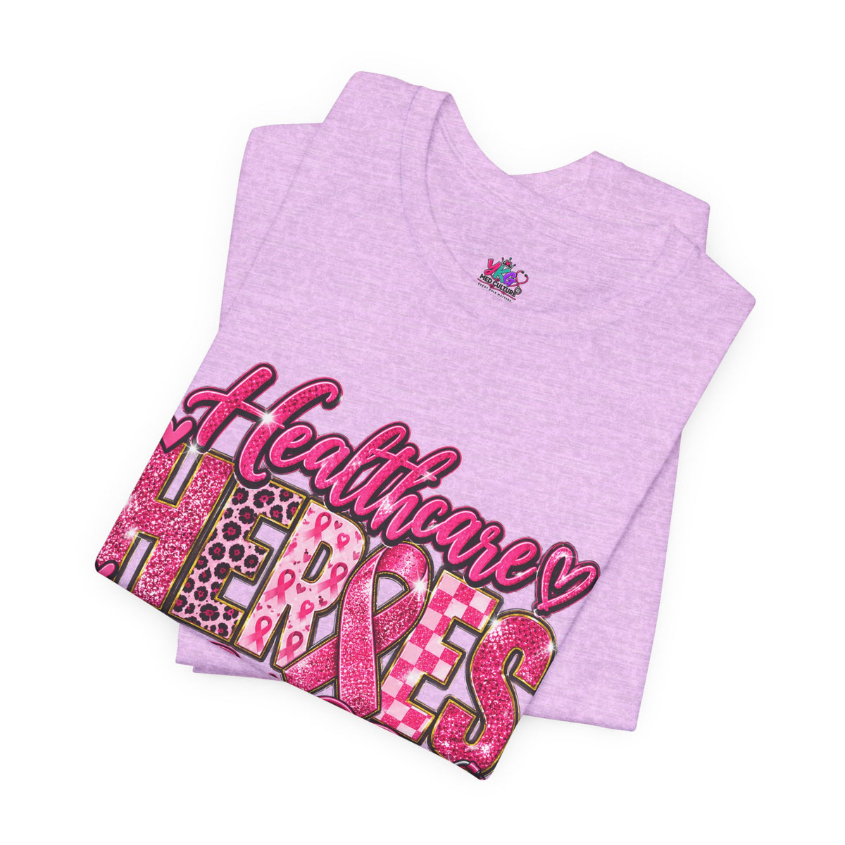 Breast Cancer Awareness Healthcare Heroes Tee — "Together We Fight" Pink Ribbon Shirt