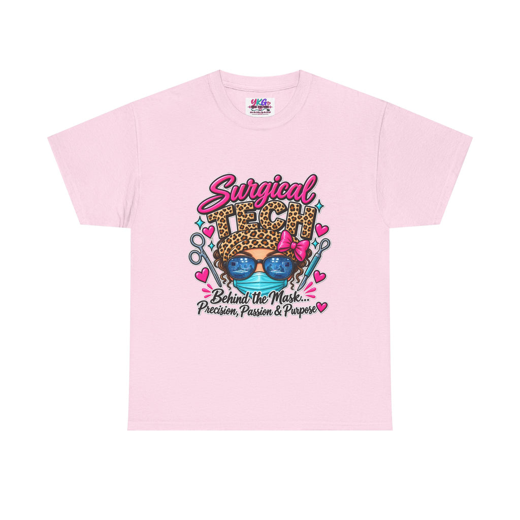 Surgical Tech T-Shirt — Behind the Mask: Precision, Passion & Purpose