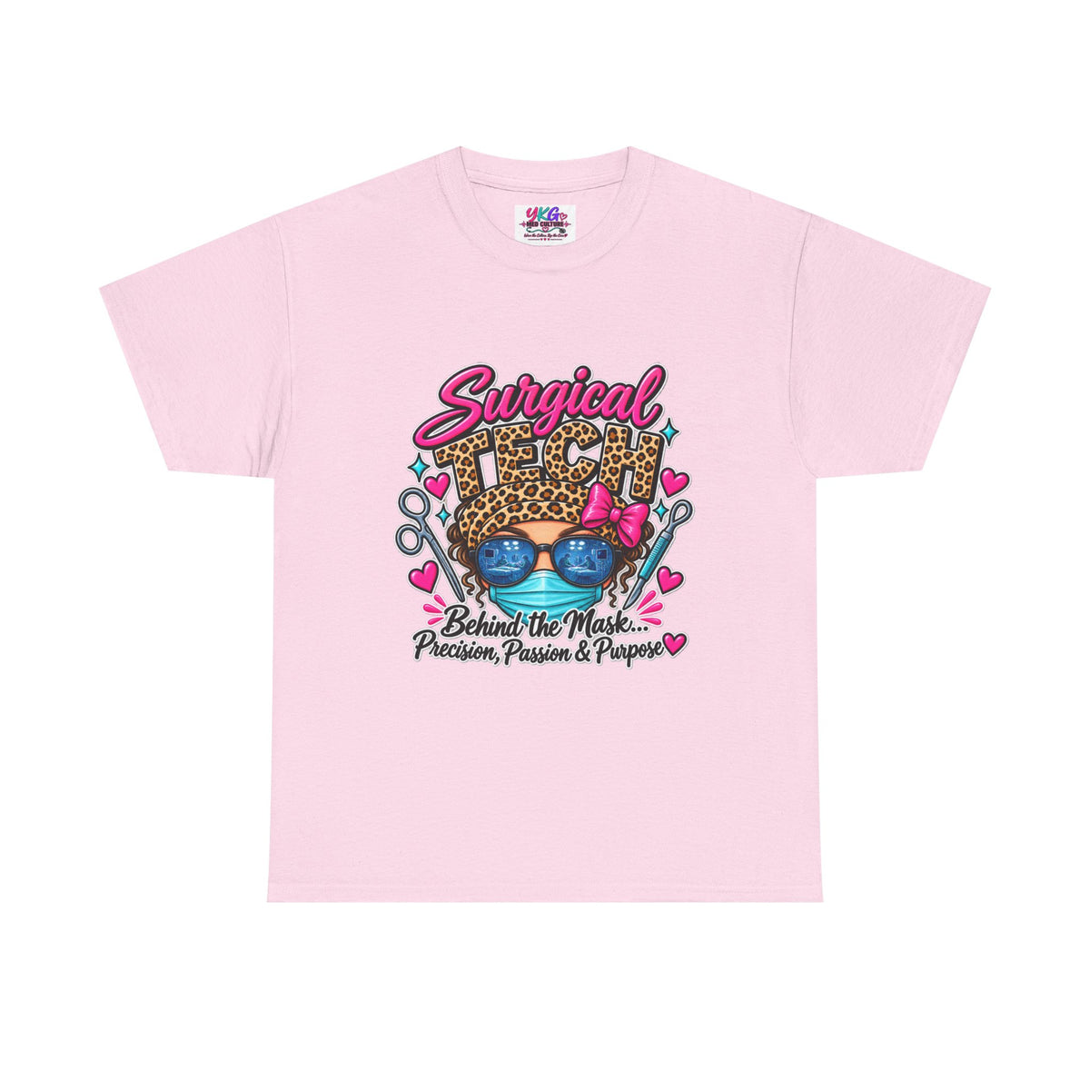 Surgical Tech T-Shirt — Behind the Mask: Precision, Passion & Purpose