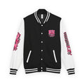 RN Registered Nurse Letterman Jacket — Pink Bow Varsity Jacket for Nurses