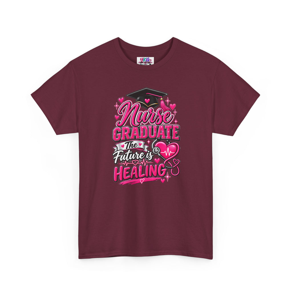 Nurse Graduate Tee – “The Future’s Healing” Graduation Nurse Shirt