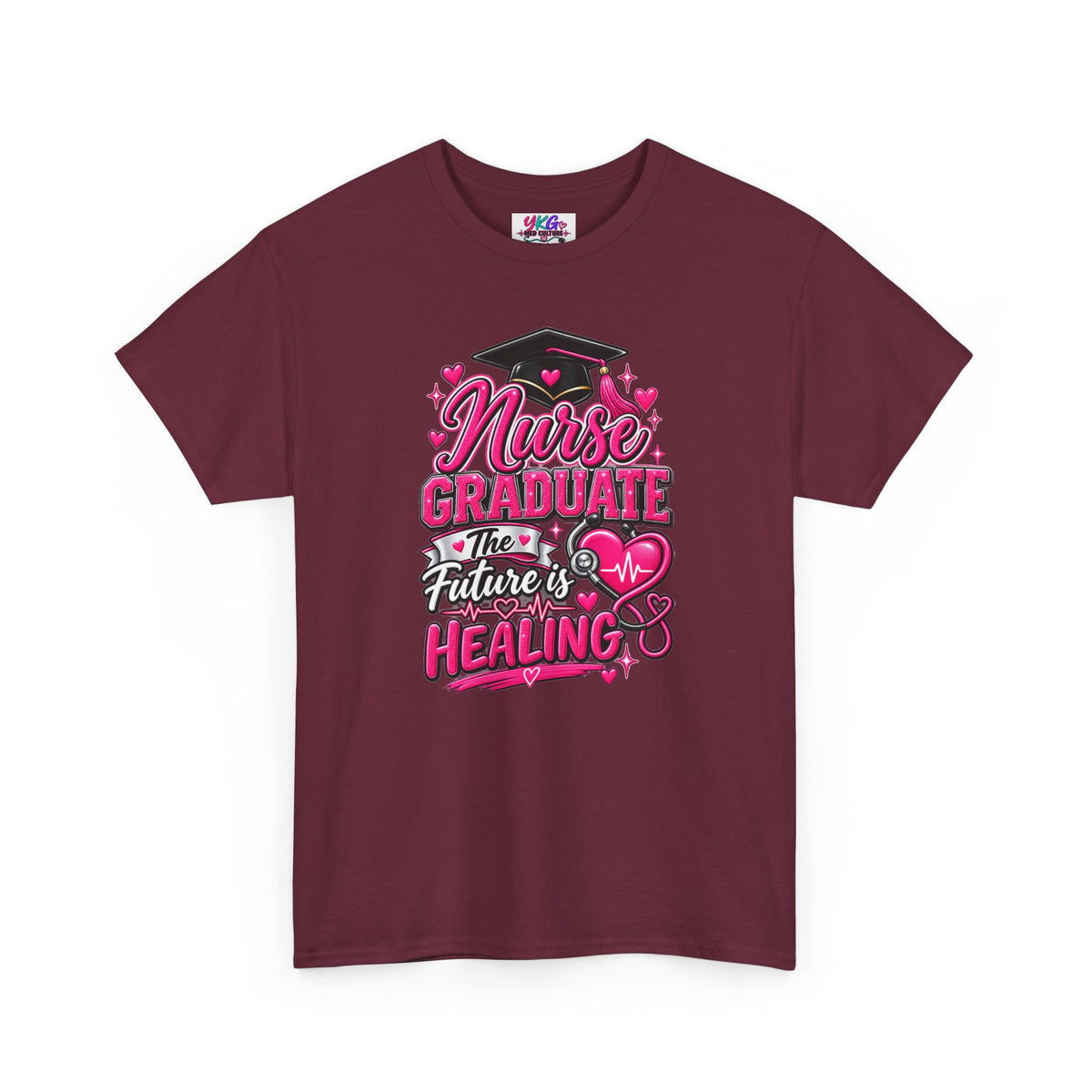 Nurse Graduate Tee – “The Future’s Healing” Graduation Nurse Shirt