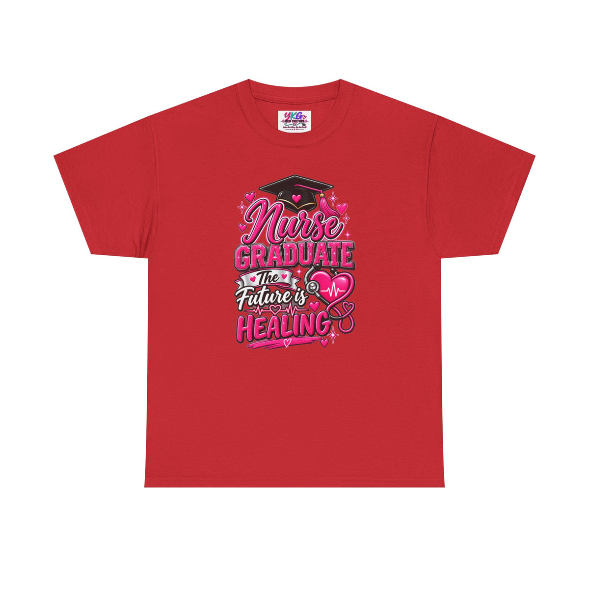 Nurse Graduate Tee – “The Future’s Healing” Graduation Nurse Shirt