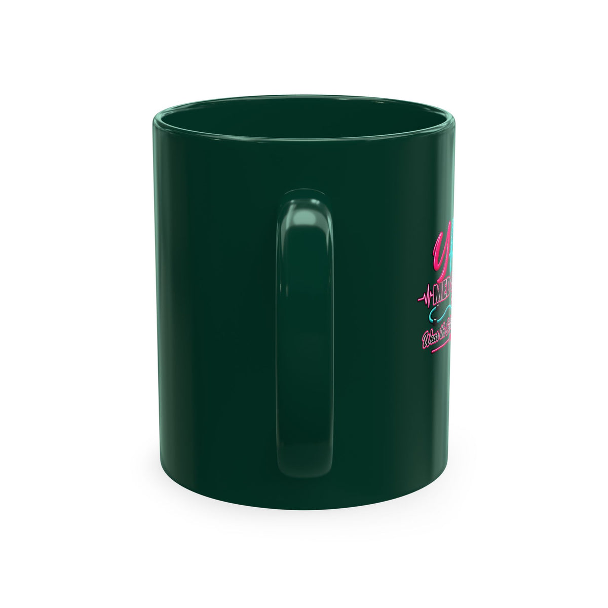 Grateful Thankful Blessed Nurse Mug — Floral Stethoscope Ceramic Coffee Cup