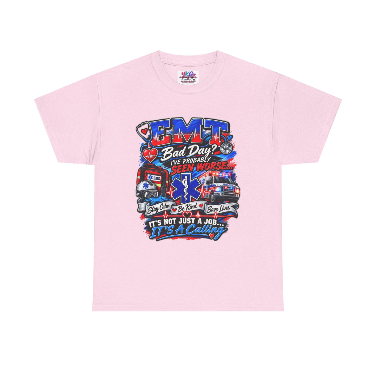 EMT Rescue Tee - "Bad Day? I've Probably Seen Worse" Paramedic Shirt
