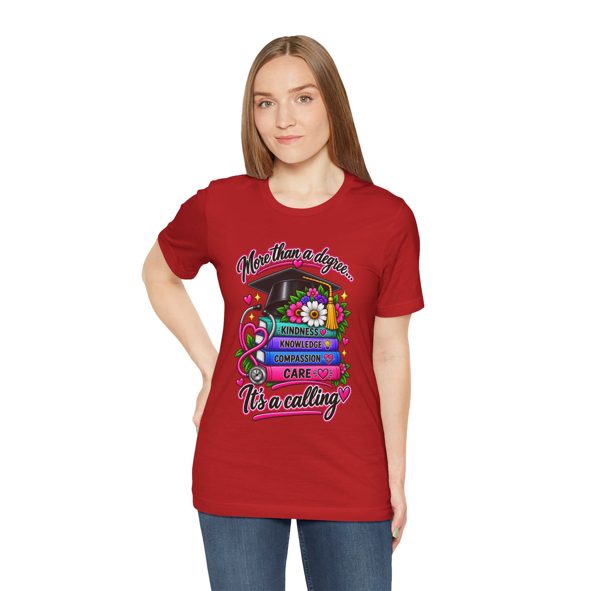 Nurse Graduation Tee — "More Than a Degree... It’s a Calling"