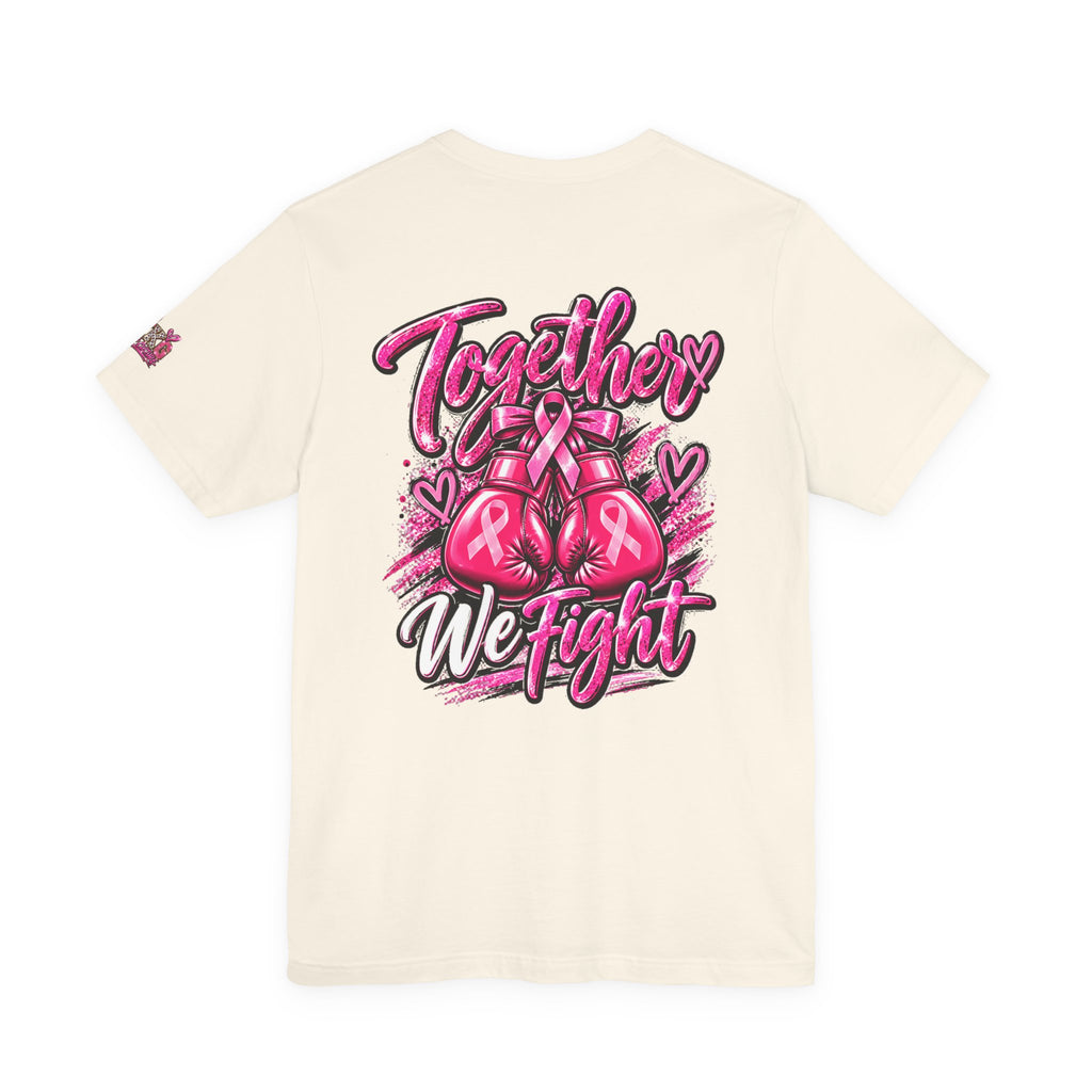 Breast Cancer Awareness Healthcare Heroes Tee — "Together We Fight" Pink Ribbon Shirt