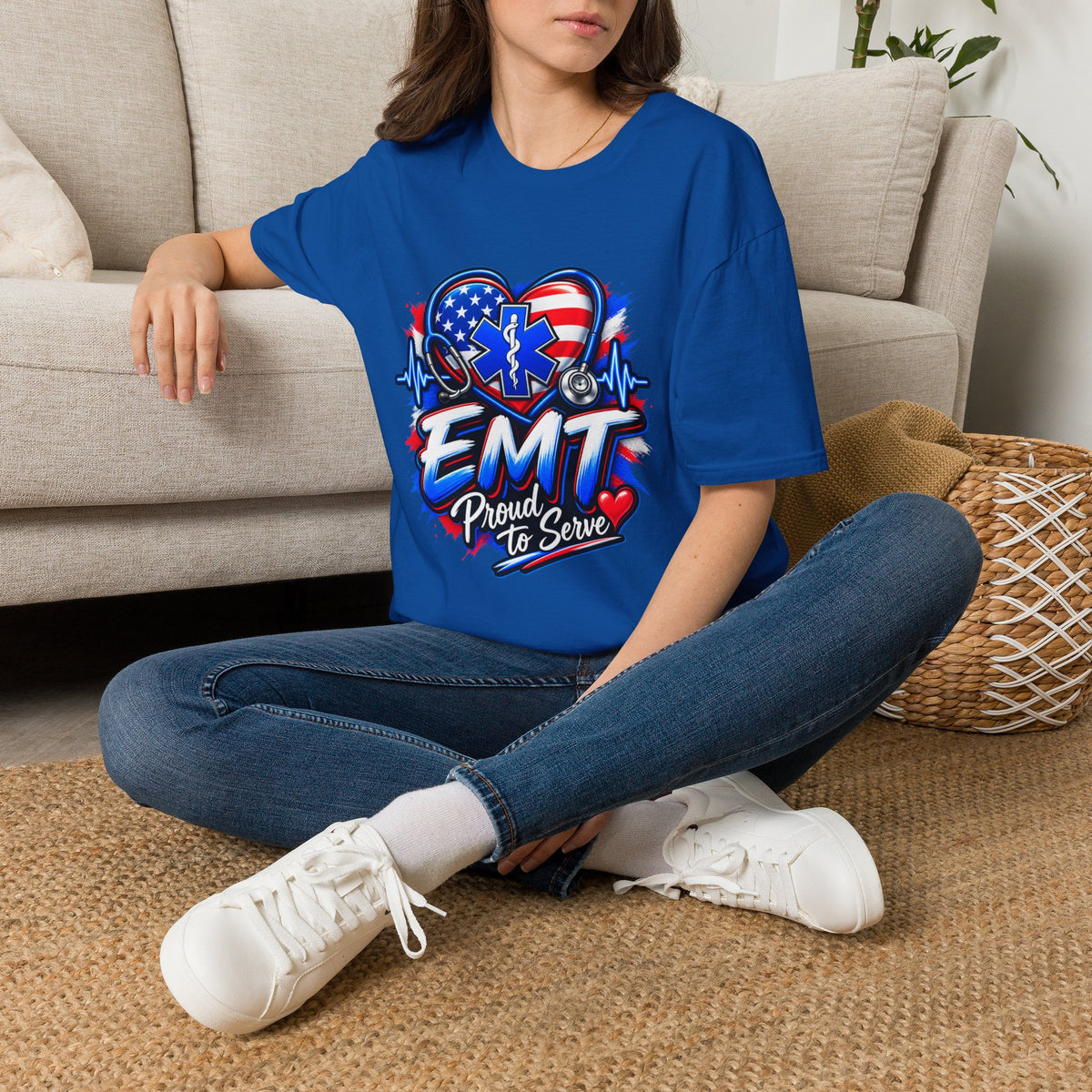 Proud to Serve EMT T-Shirt