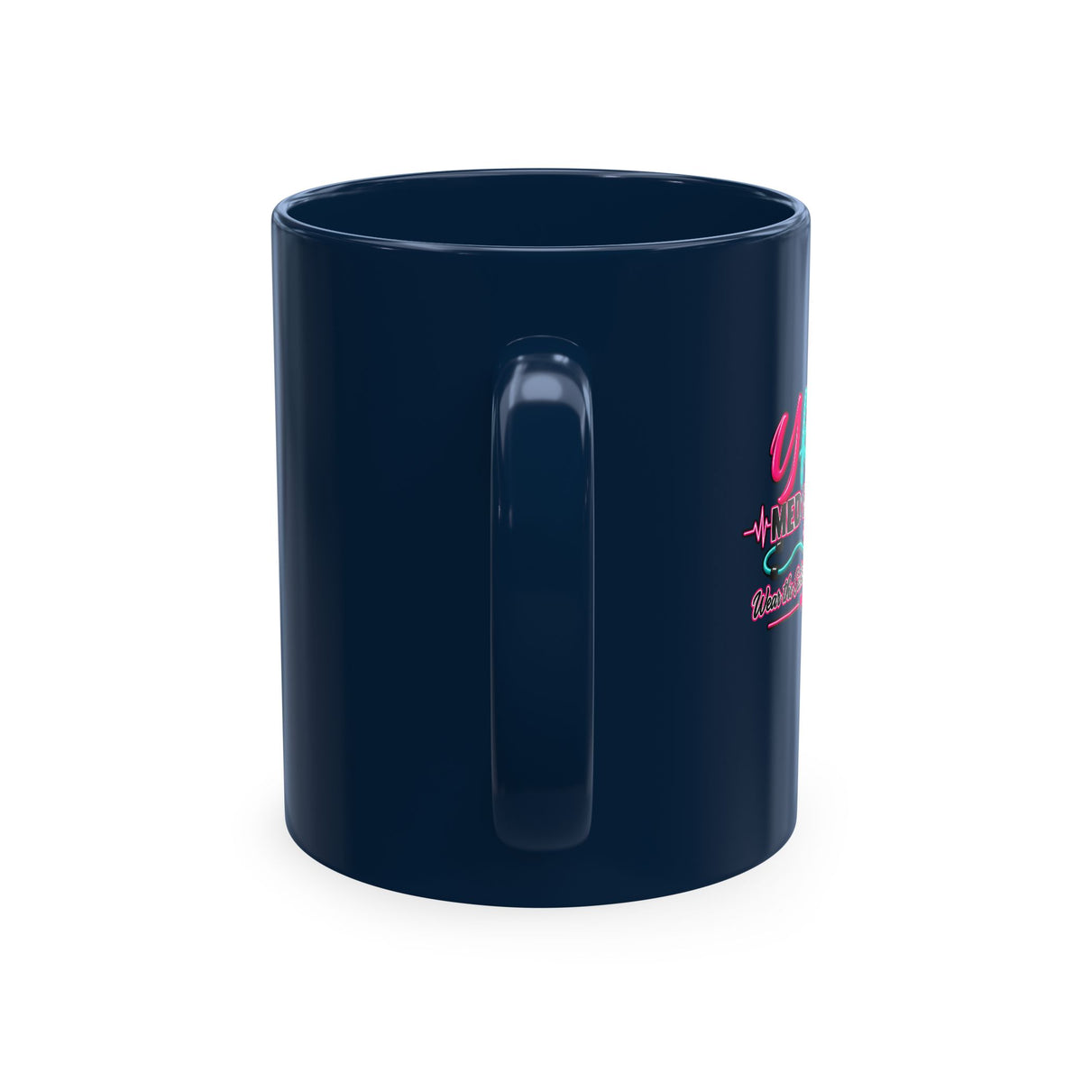 Grateful Thankful Blessed Nurse Mug — Floral Stethoscope Ceramic Coffee Cup