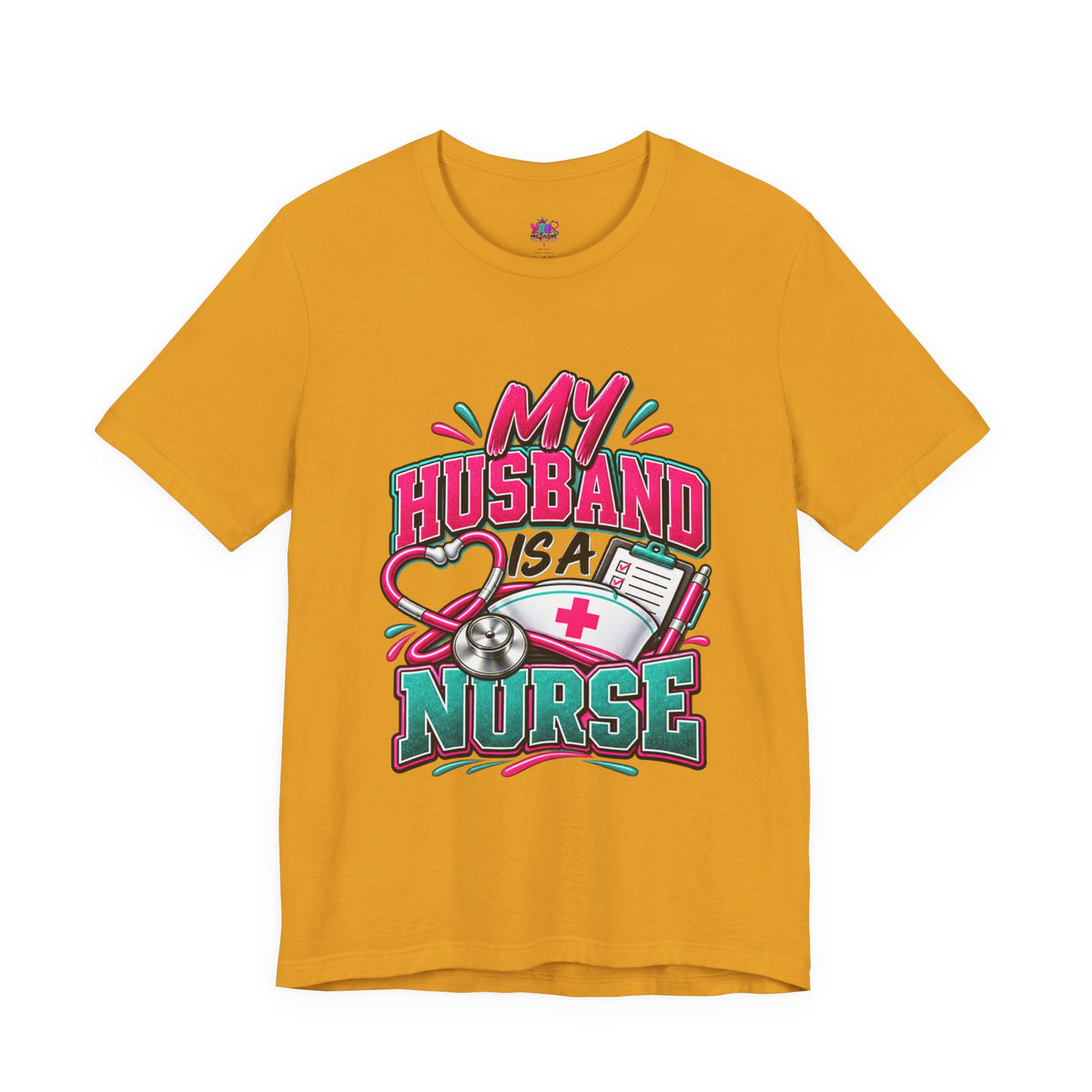 My Husband Is A Nurse Tee — Free Medical Advice Graphic T-Shirt