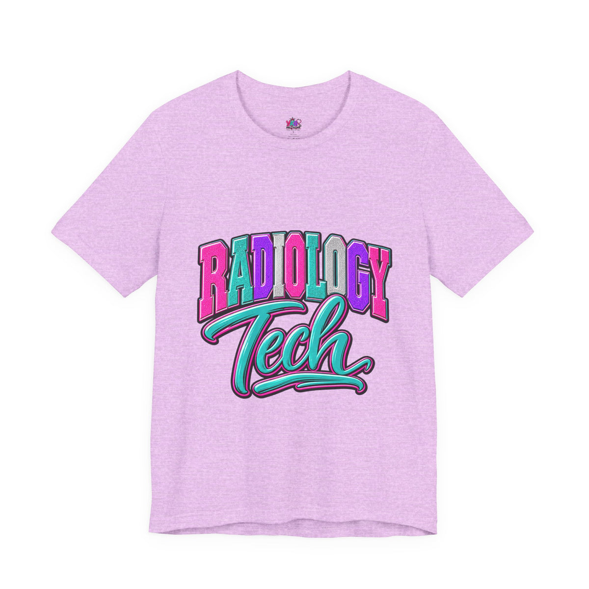 Radiology Tech T‑Shirt — Retro Neon Radiologic Technologist Tee