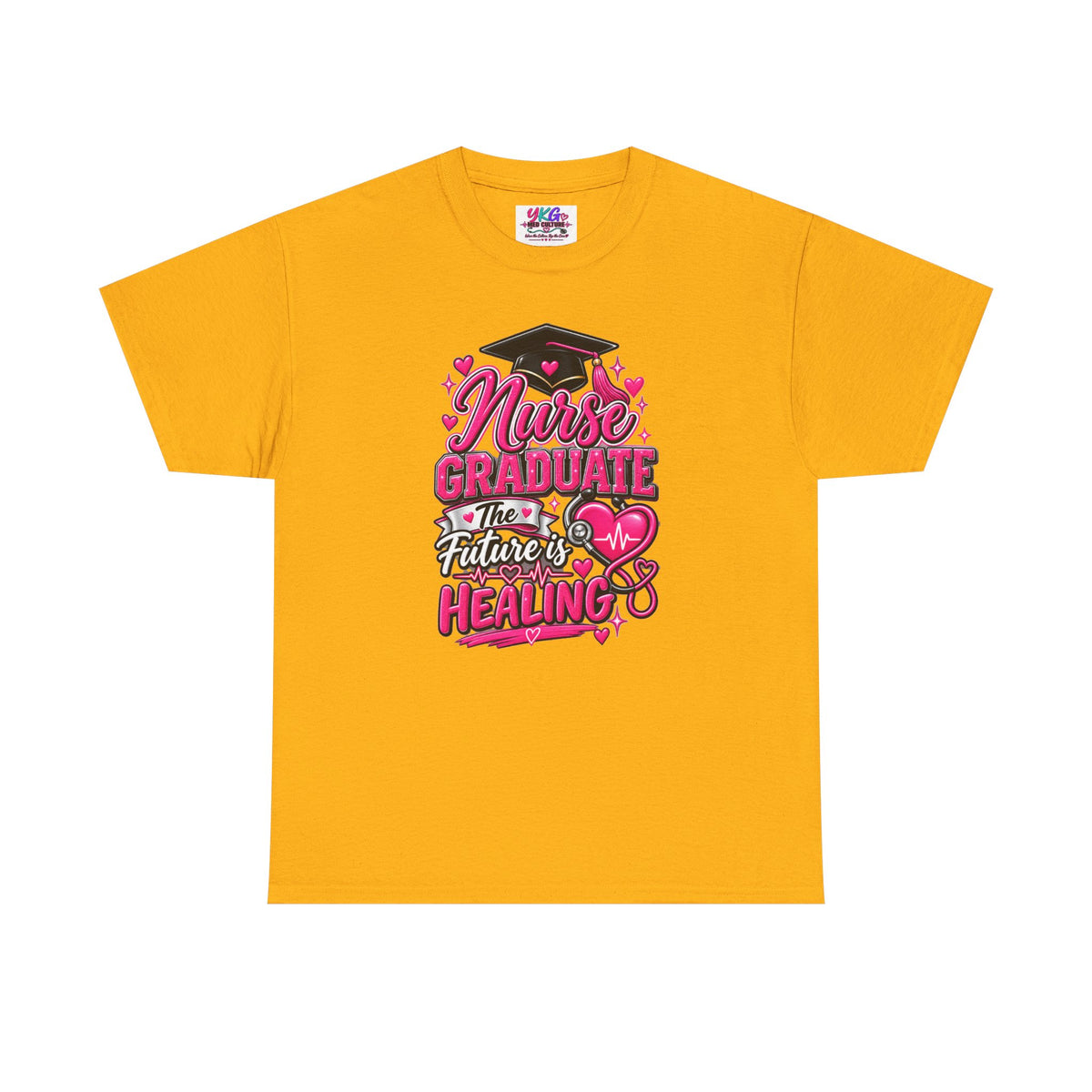 Nurse Graduate Tee – “The Future’s Healing” Graduation Nurse Shirt