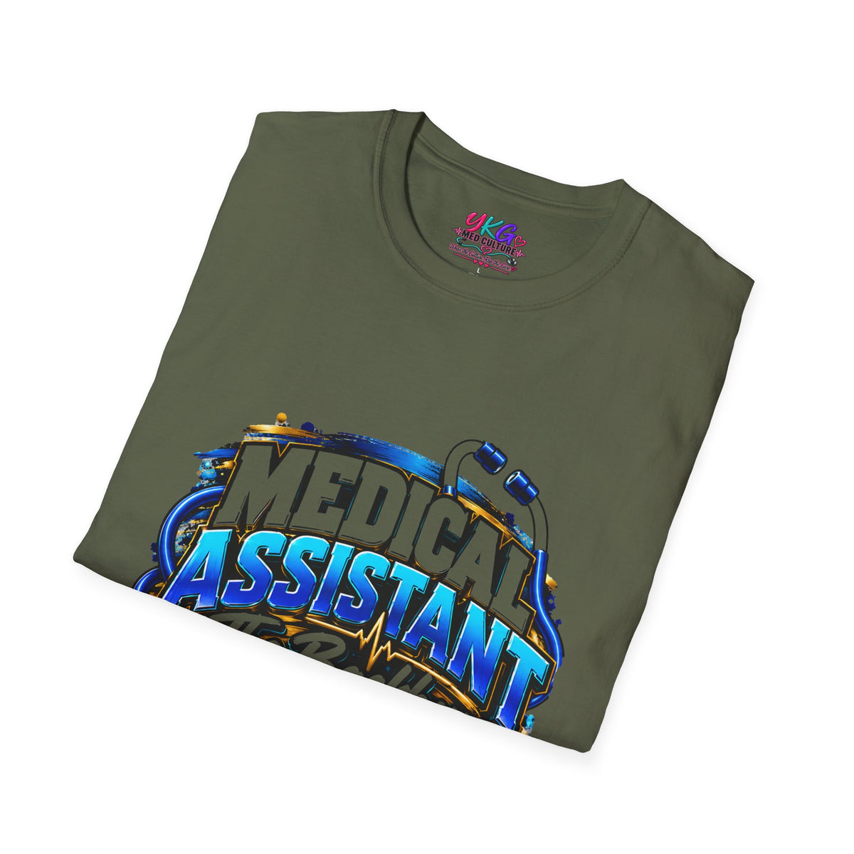 Medical Assistant T-Shirt — "The Backbone of Patient Care" Appreciation Tee