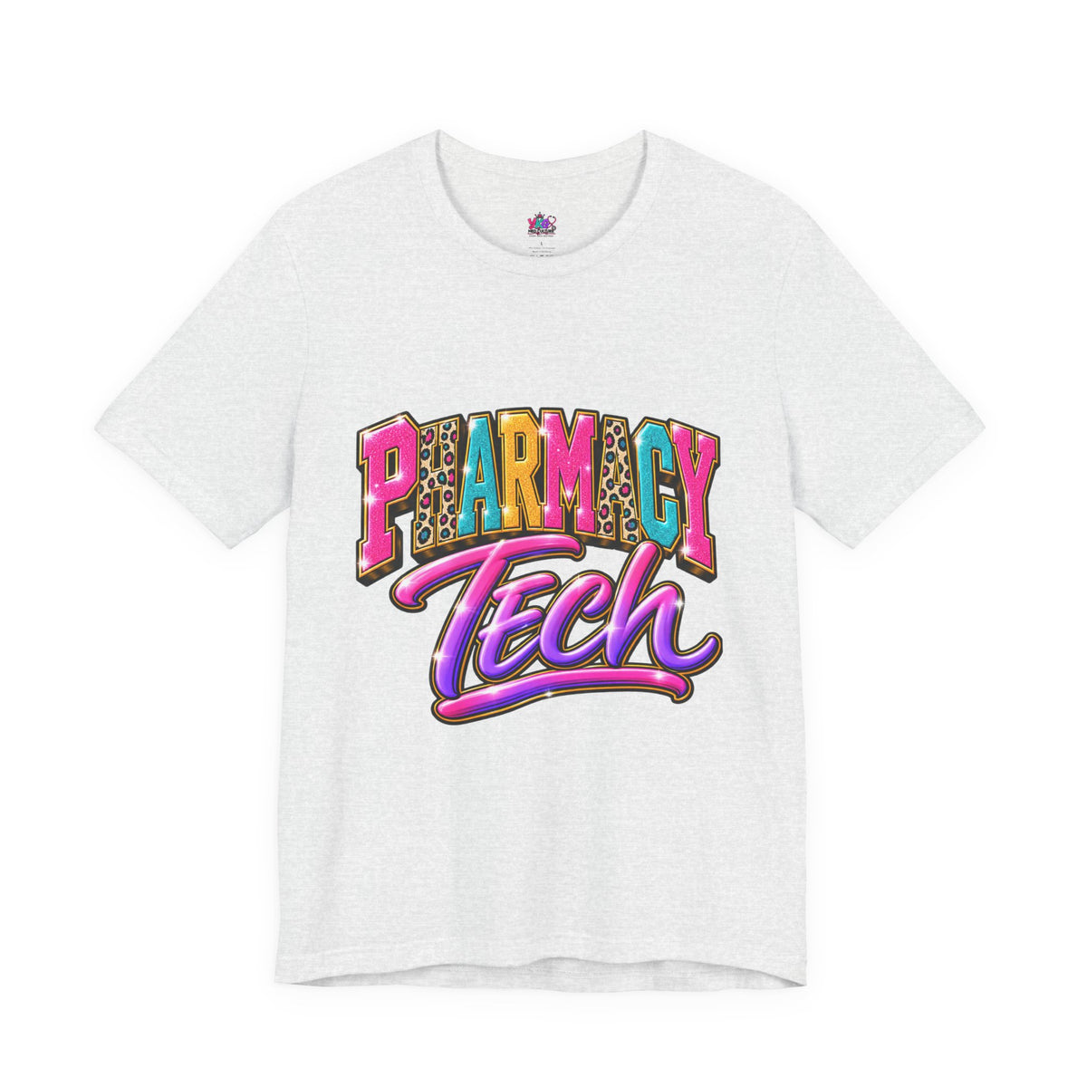Pharmacy Tech Colorful Graphic Tee