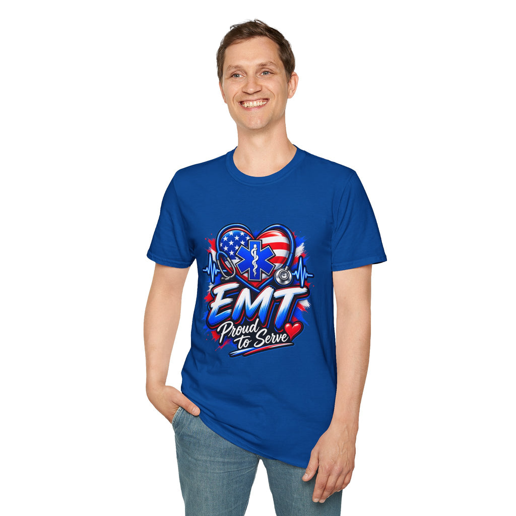 Proud to Serve EMT T-Shirt