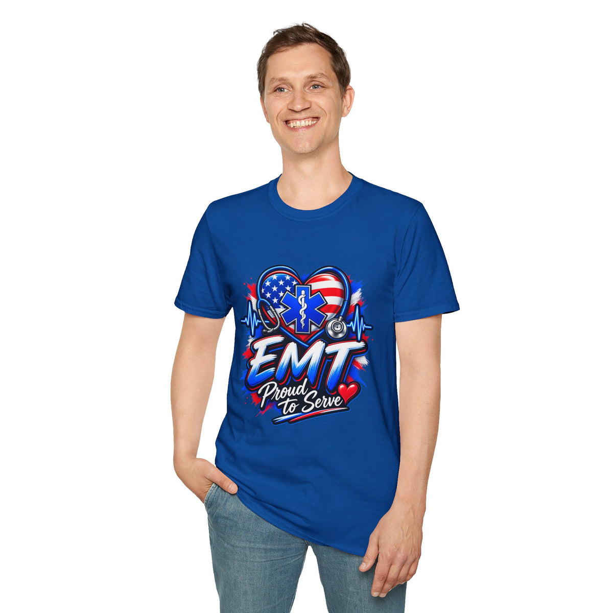 Proud to Serve EMT T-Shirt