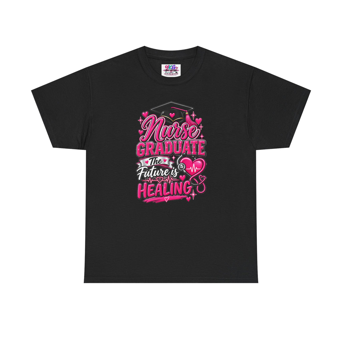 Nurse Graduate Tee – “The Future’s Healing” Graduation Nurse Shirt