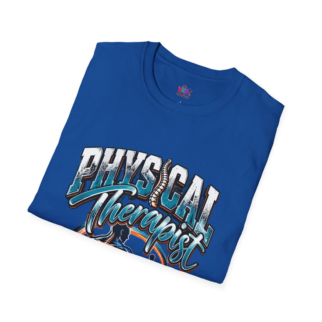Physical Therapist T-Shirt – "Changing Lives One Step at a Time" Graphic Tee
