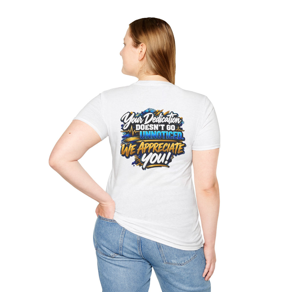 Medical Assistant T-Shirt — "The Backbone of Patient Care" Appreciation Tee