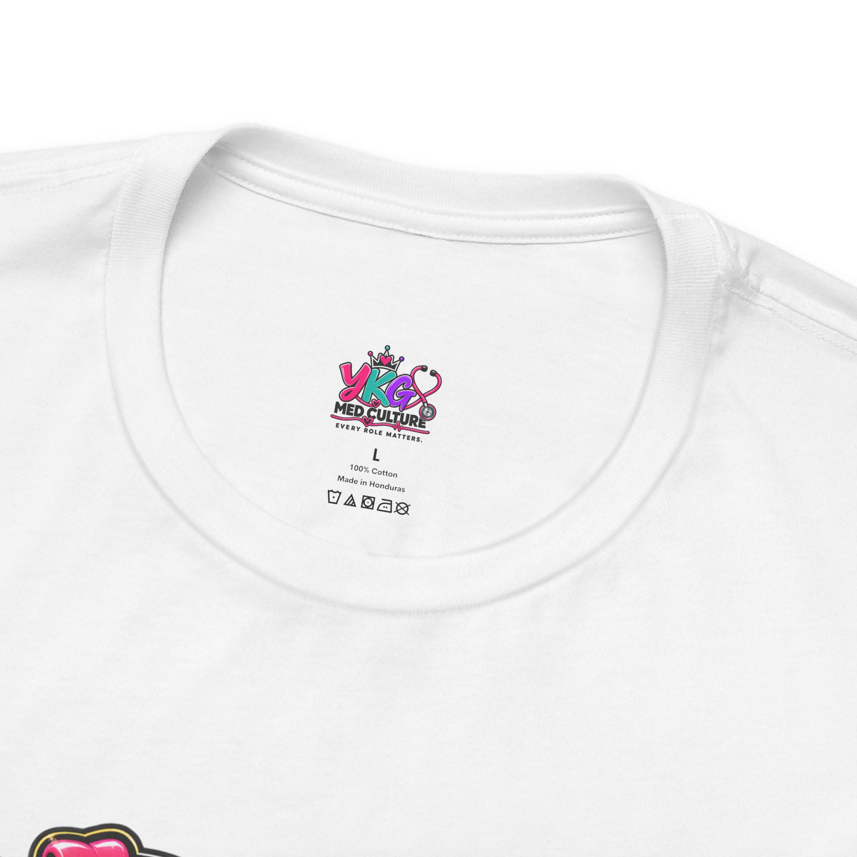 LPN Tee — “Coffee, Scrubs, Vitals” Colorful Stethoscope Design