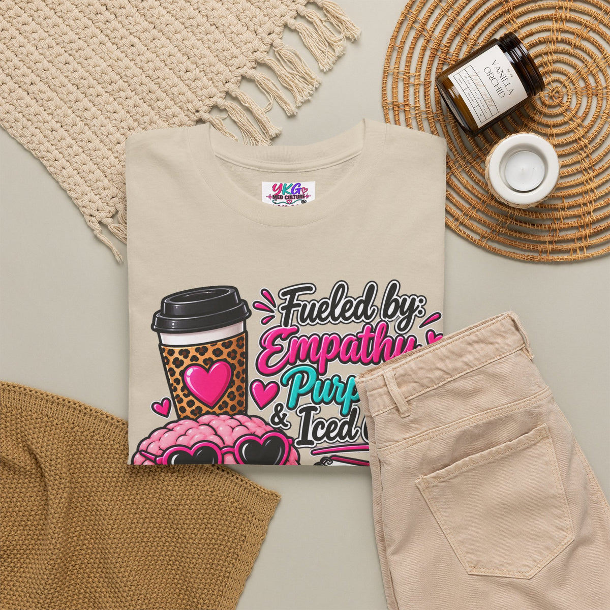 Empathy, Purpose & Iced Coffee T-Shirt