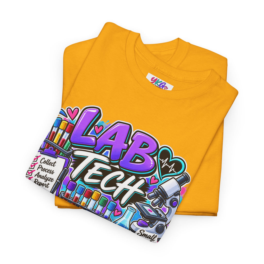 Lab Tech Graphic Tee — Funny Laboratory Technician Shirt