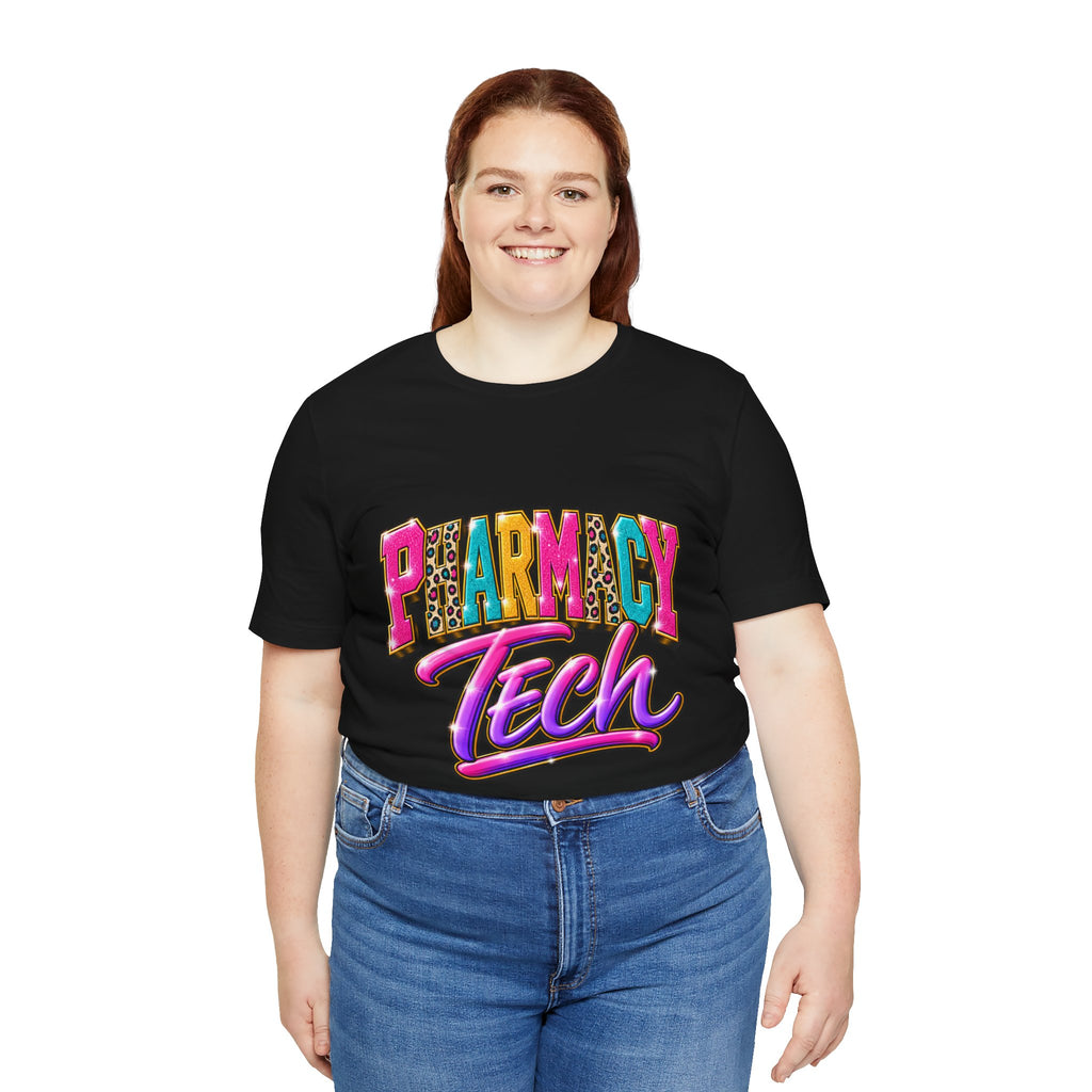 Pharmacy Tech Colorful Graphic Tee