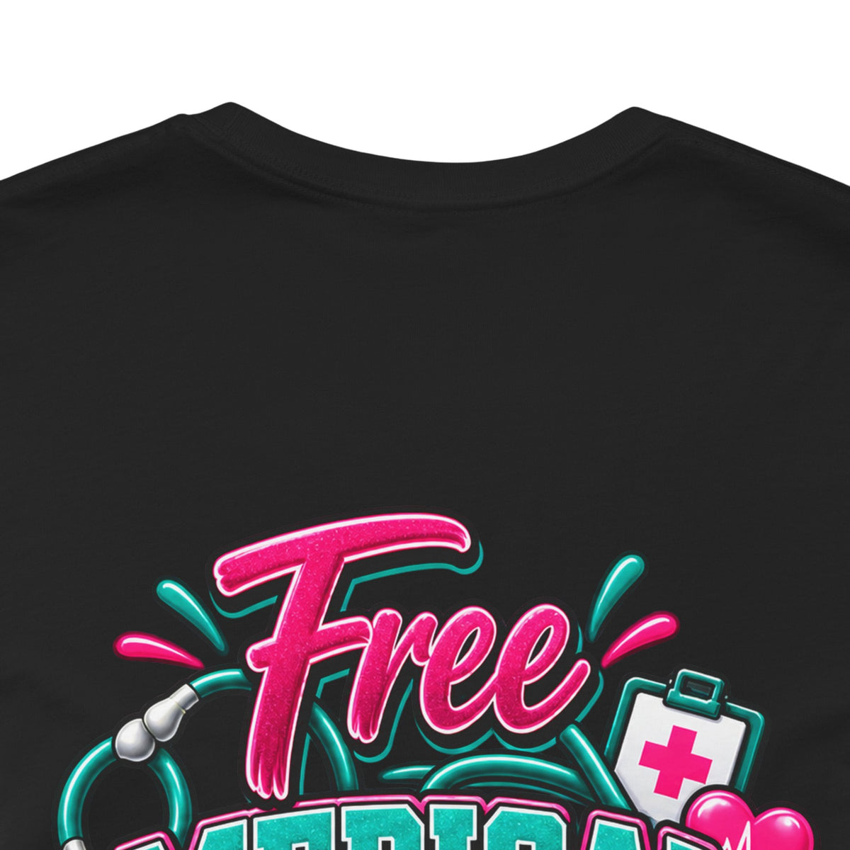 My Husband Is A Nurse Tee — Free Medical Advice Graphic T-Shirt