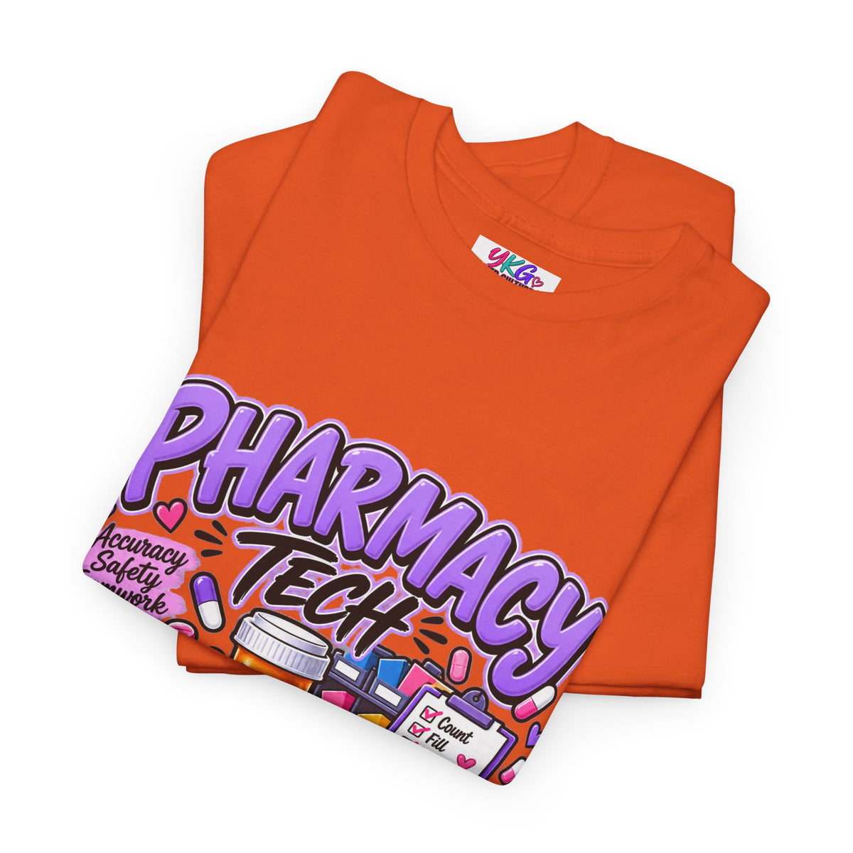 Pharmacy Tech Big Impact T-Shirt — Cute Pharmacy Technician Graphic Tee