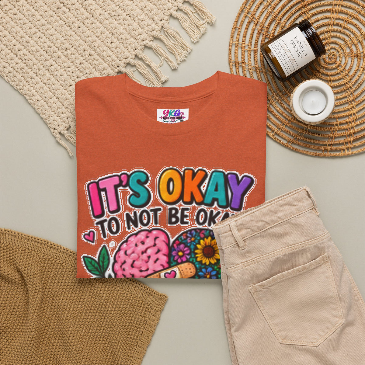 Mental Health T-Shirt — It’s Okay to Not Be Okay