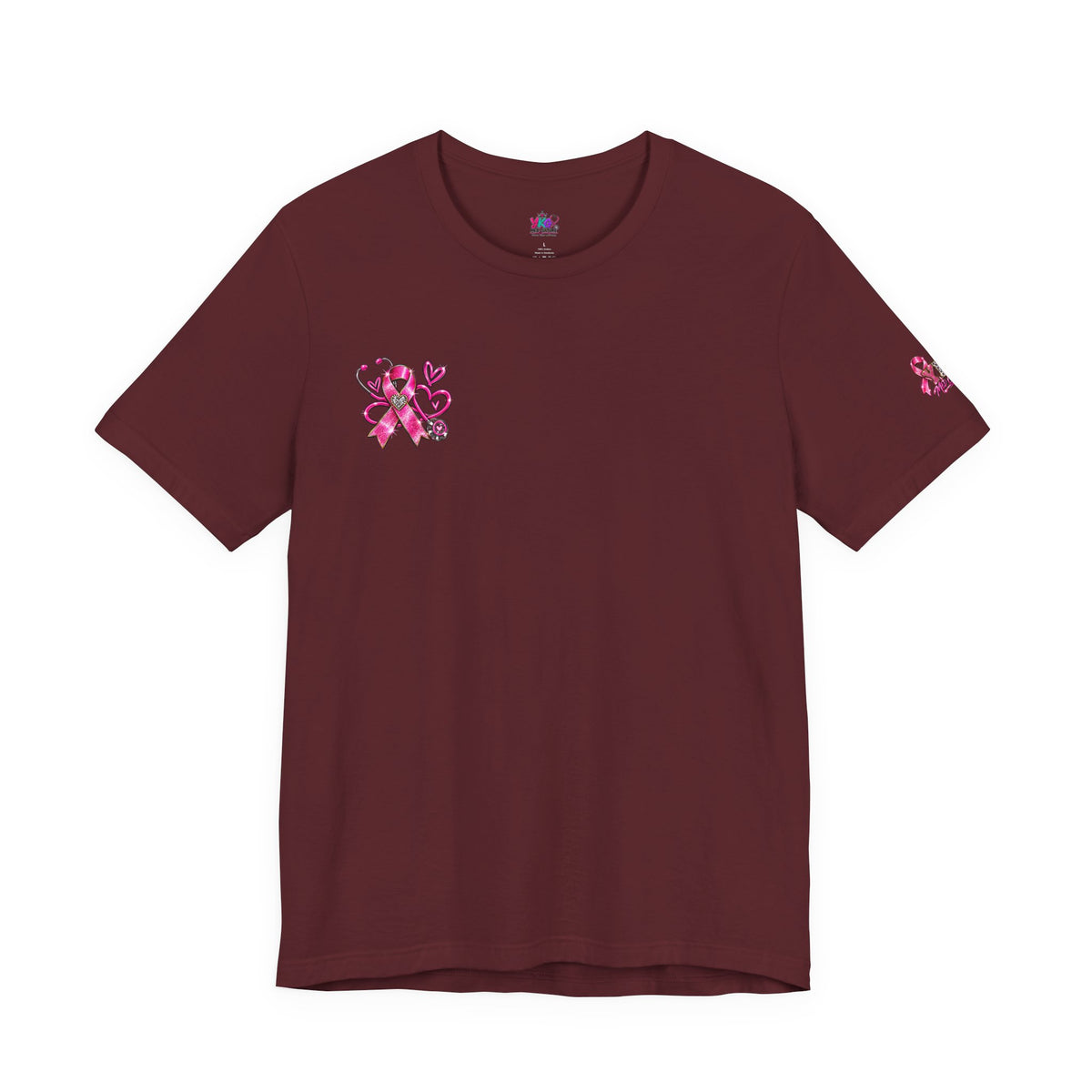 Hope Looks Good On Healthcare Workers T-Shirt — Breast Cancer Awareness Healthcare Tee