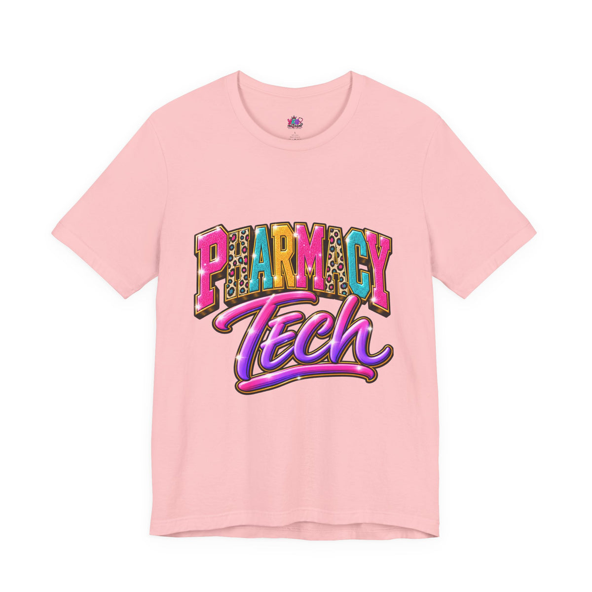 Pharmacy Tech Colorful Graphic Tee