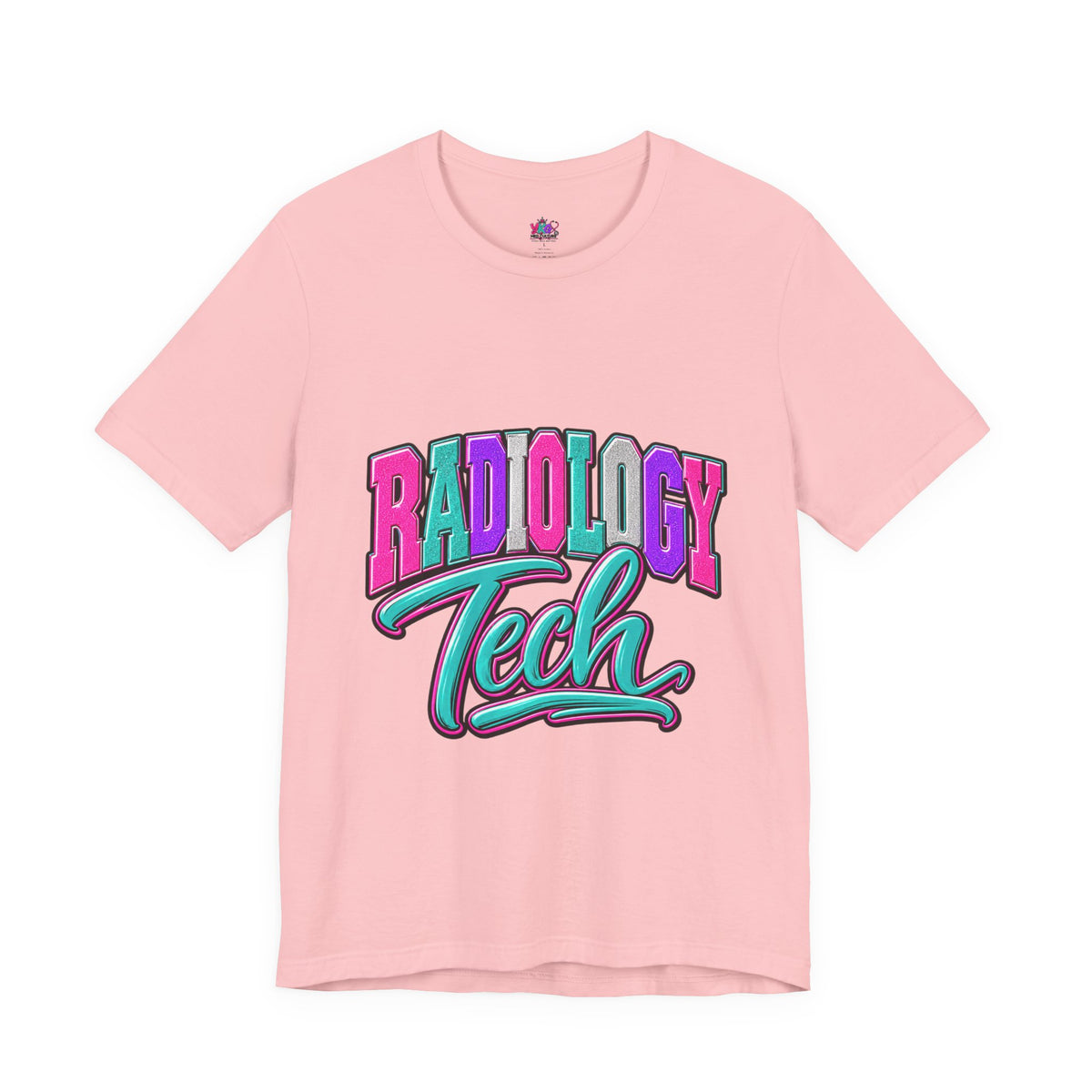 Radiology Tech T‑Shirt — Retro Neon Radiologic Technologist Tee