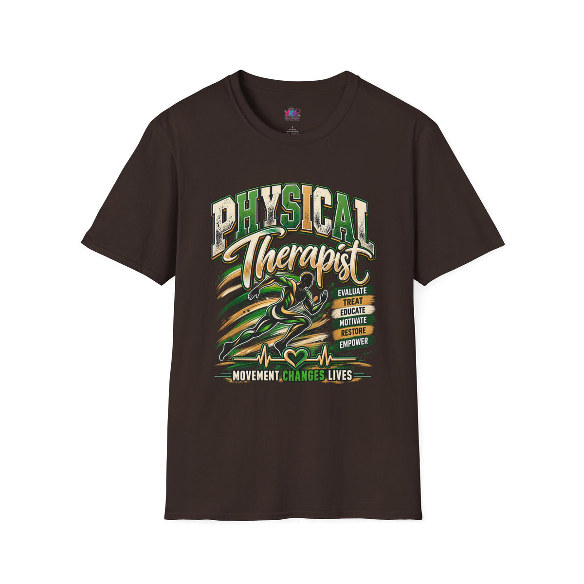 Physical Therapist T-Shirt — Proud PT Graphic Tee (Educate, Treat, Empower)