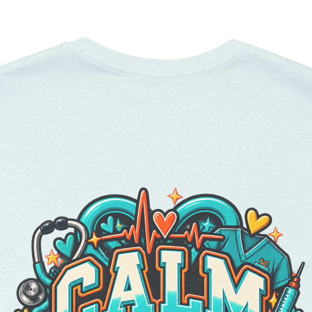 Healthcare Chaos T-Shirt — “Scrubs, Skills & A Little Chaos” Healthcare Worker Tee