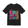 LPN Tee — “Coffee, Scrubs, Vitals” Colorful Stethoscope Design